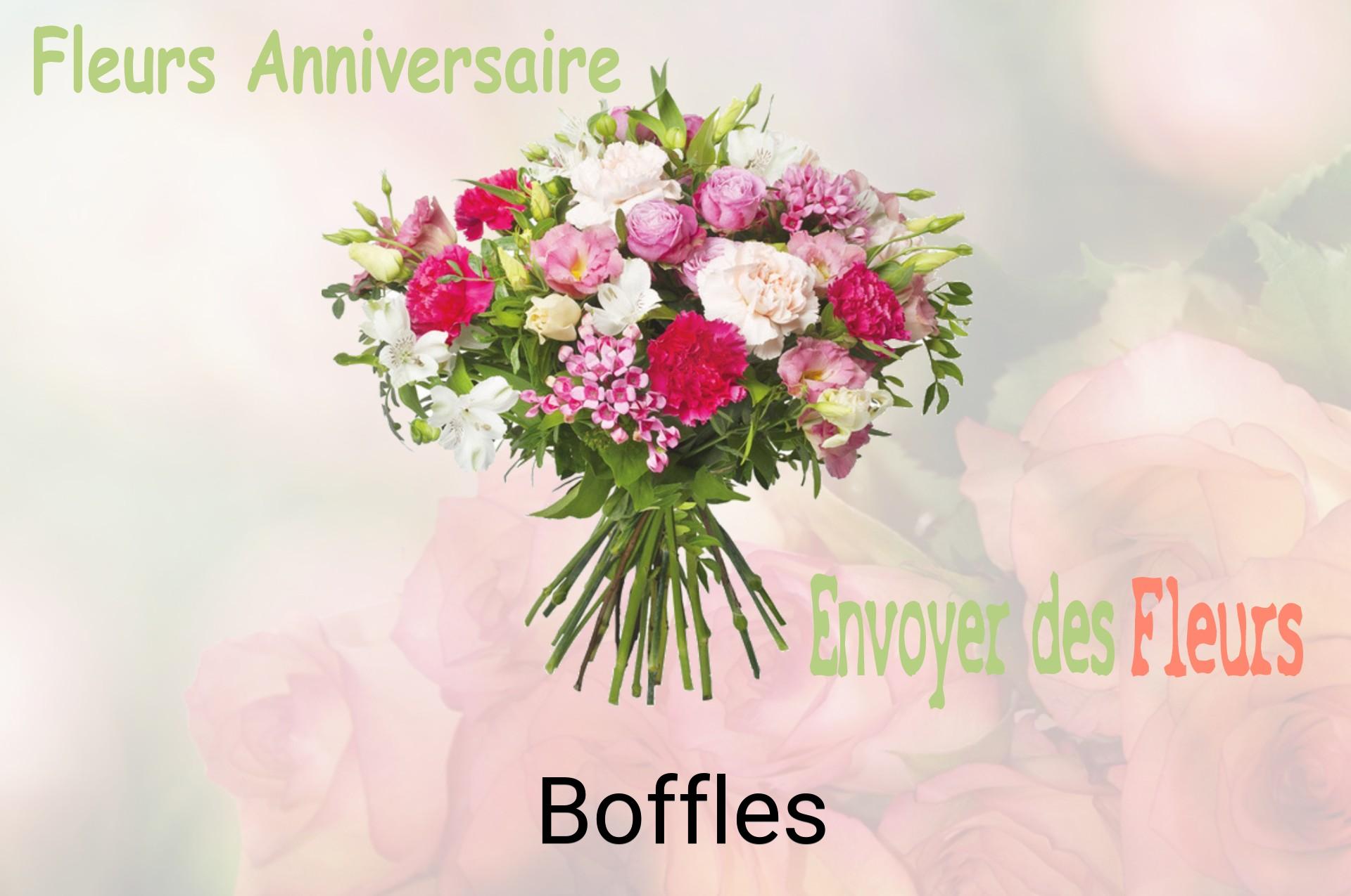 Bouquet de fleurs d’anniversaire livré à Boffles